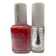 Set Essie: Nail Enamel, Vegan, Glossy Shine Finish, Nail Polish, 20, Lovie Dovie, 13.5 ml + Nail Care - Good To Go, Top Coat, Nail Strengthening Lacquer, 5 ml - Feel You