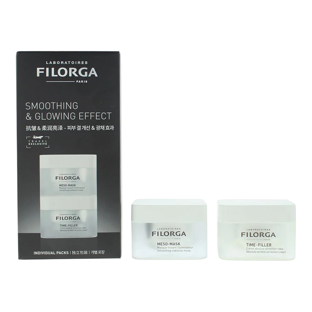 Set Filorga: Time-Filler, Anti-Wrinkle, Cream, For Face, 50 ml + Meso-Mask, Anti-Wrinkle, Cream Mask, For Face, 50 ml - Feel You