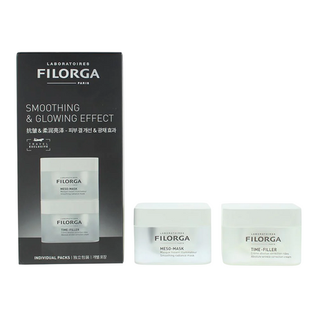 Set Filorga: Time-Filler, Anti-Wrinkle, Cream, For Face, 50 ml + Meso-Mask, Anti-Wrinkle, Cream Mask, For Face, 50 ml - Feel You