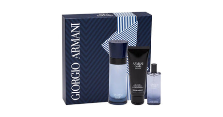 Set Giorgio Armani: Code Colonia, Eau De Toilette, For Men, 75 ml + Code Colonia, Eau De Toilette, For Men, 15 ml + Code Colonia, Shower Gel, All Skin Types, 75 ml - Feel You