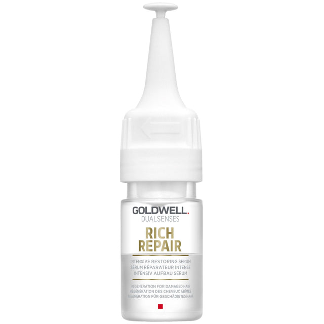 Set, Goldwell, Dualsenses Rich Repair, Repairing, Ampoules Treatment Serum, For Hair, For Women, 12 pcs, 18 ml - Feel You