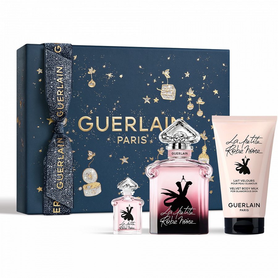 Set Guerlain: La Petite Robe Noire, Eau De Parfum, For Women, 50 ml + La Petite Robe Noire, Eau De Parfum, For Women, 5 ml + La Petite Robe Noire, Hydrating, Body Lotion, 75 ml - Feel You