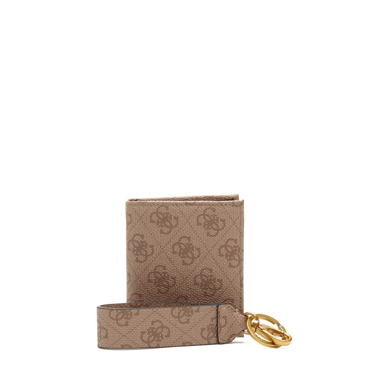 Set, Guess, Vezzola, Textile Wallet, With 4G logo Keychain, GBOX SM BFLD W/CP&KRN, Beige, For Men - Feel You