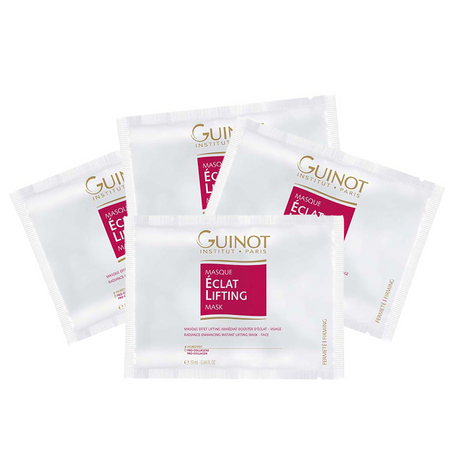 Set, Guinot, Eclat, Vitamin C, Lifting, Night, Cream Mask, For Face, 4 pcs, 19 ml - Feel You