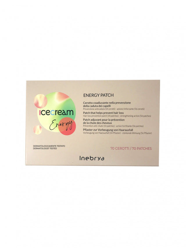 Set, Inebrya, Ice Cream Energy, For Growth Stimulation, Local Treatment Patch, For Scalp, 70 pcs - Feel You