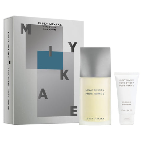Set Issey Miyake: L'Eau D'Issey Pour Homme, Eau De Toilette, For Men, 75 ml + L'Eau d'Issey, Moisturizing, Shower Gel, For All Skin Types, 50 ml - Feel You