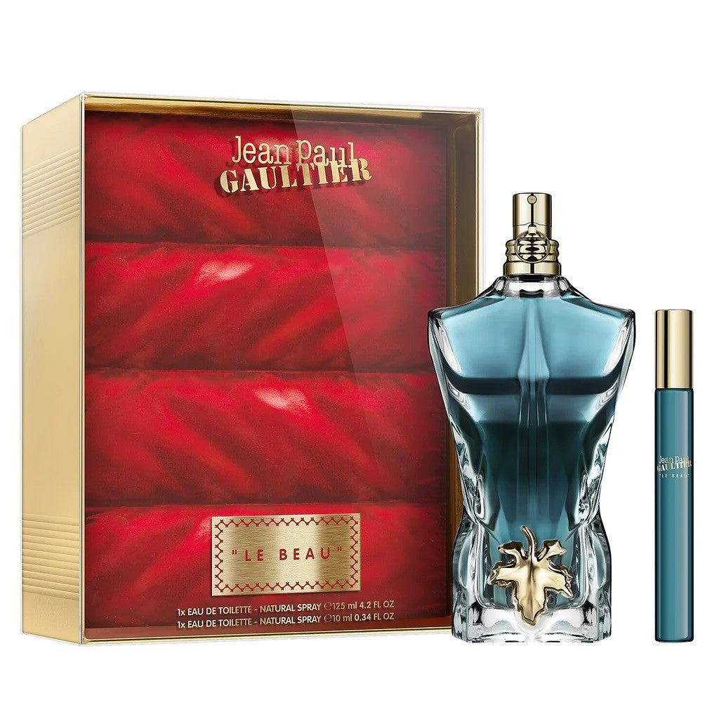 Set Jean Paul Gaultier: Le Beau, Eau De Toilette, For Men, 125 ml + Le Beau, Eau De Toilette, For Men, 10 ml - Feel You