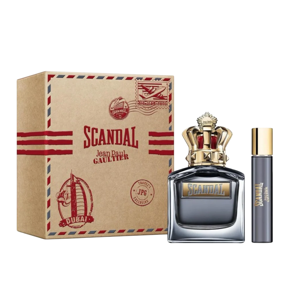 Set Jean Paul Gaultier: Scandal, Eau De Toilette, For Men, 100 ml + Scandal, Eau De Toilette, For Men, 20 ml - Feel You