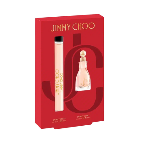 Set Jimmy Choo: I Want Choo, Eau De Parfum, For Women, 10 ml + I Want Choo, Eau De Parfum, For Women, 4.5 ml *Miniature - Feel You