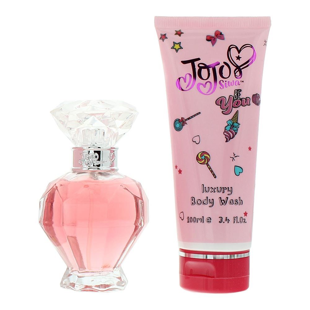 Set Jojo Siwa: Be You, Eau De Parfum, For Women, 50 ml + Be You, Body Wash, 100 ml - Feel You