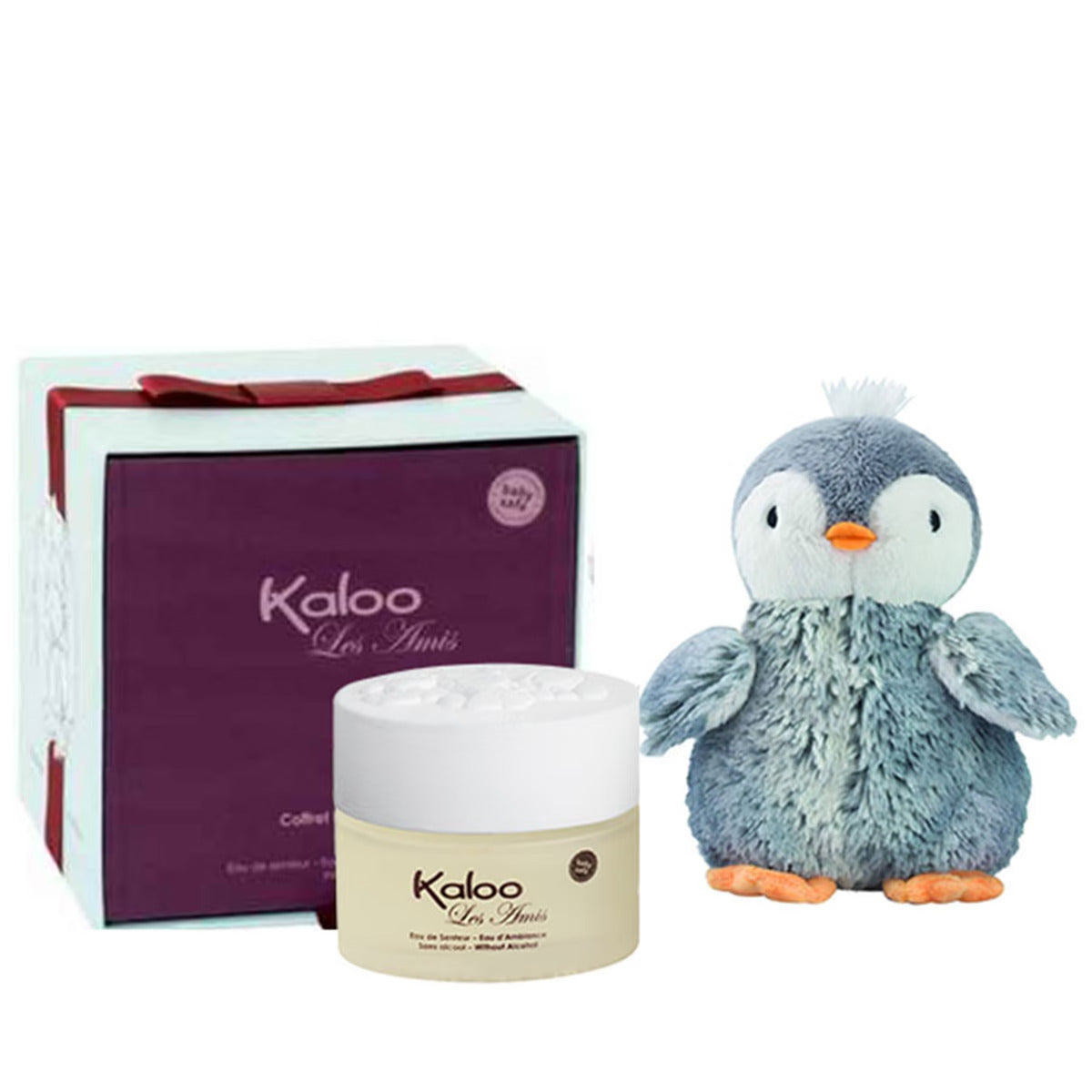 Set Kaloo: Les Amis, Eau De Parfum, For Women, 100 ml + Les Amis, Penguin, Collectible Plush Toy - Feel You