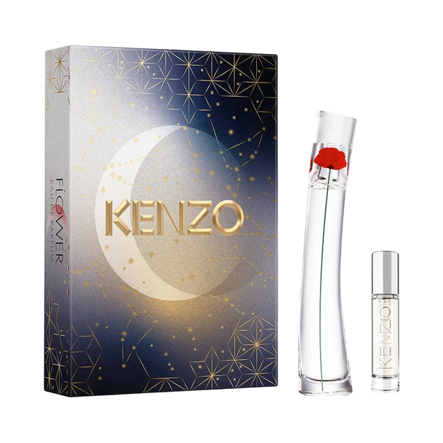 Set Kenzo: Flower, Eau De Parfum, For Women, 50 ml + Flower, Eau De Parfum, For Women, 10 ml - Feel You