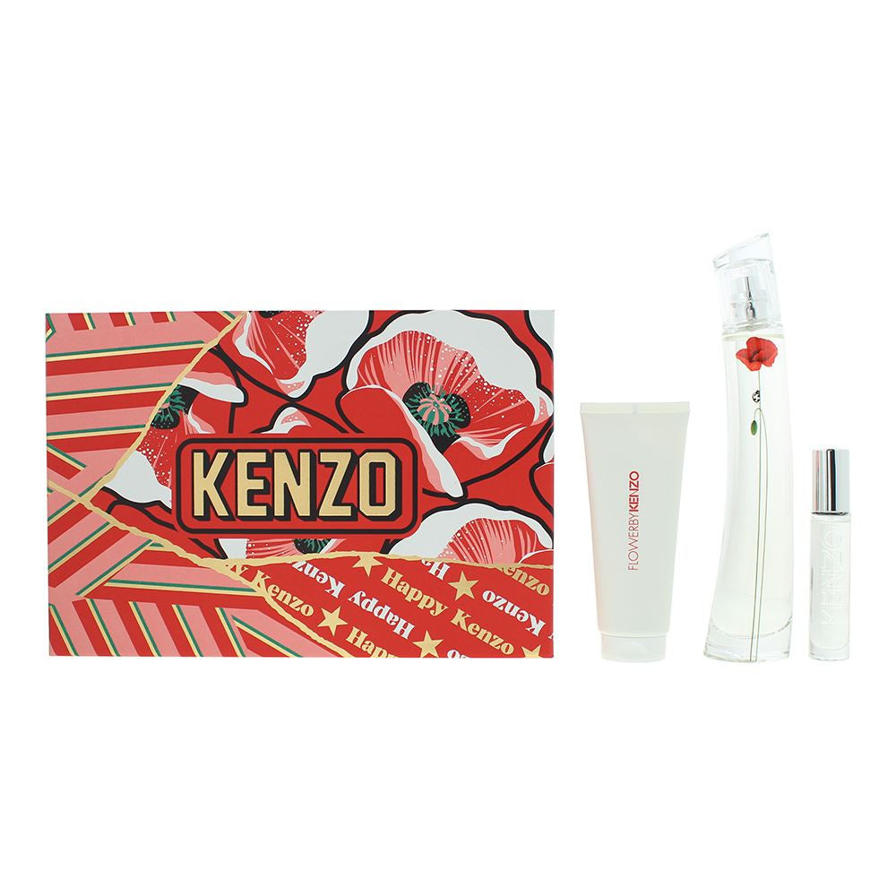 Set Kenzo: La Recolte Parisienne, Eau De Parfum, For Women, 75 ml + La Recolte Parisienne, Eau De Parfum, For Women, 10 ml + La Recolte Parisienne, Hydrating, Body Lotion, 75 ml - Feel You