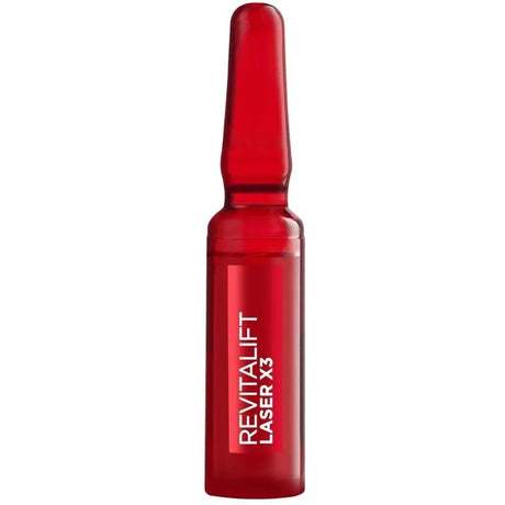 Set, L'Oreal Paris, Revitalift Laser Renew, Glycolic Acid, Peeling, Ampoules Treatment Serum, For Face, For Women, 7 pcs, 1 ml - Feel You