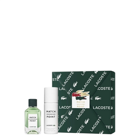 Set Lacoste: Match Point, Eau De Toilette, For Men, 100 ml + Match Point, Deodorant Spray, For Men, 150 ml - Feel You