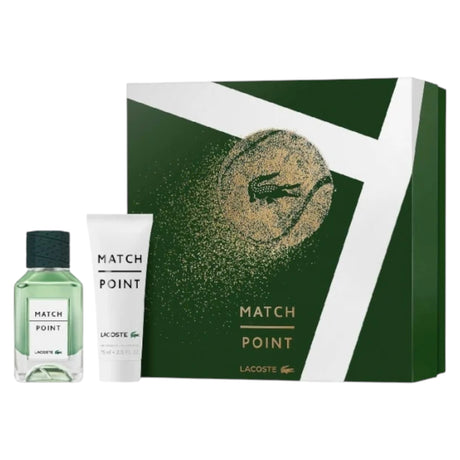Set Lacoste: Match Point, Eau De Toilette, For Men, 50 ml + Match Point, Shower Gel, All Skin Types, 75 ml - Feel You
