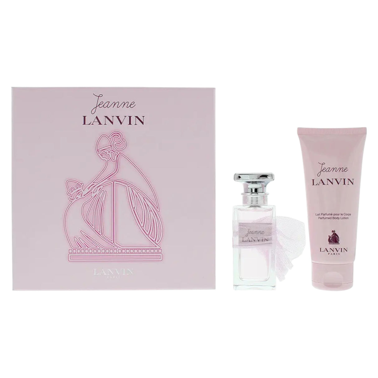 Set Lanvin: Jeanne Lanvin, Eau De Parfum, For Women, 50 ml + Jeanne Lanvin, Perfumed skin, Body Lotion, 100 ml - Feel You