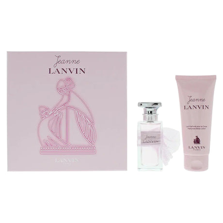 Set Lanvin: Jeanne Lanvin, Eau De Parfum, For Women, 50 ml + Jeanne Lanvin, Perfumed skin, Body Lotion, 100 ml - Feel You