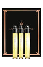 Set, Laurent Mazzone, Black Oud Extreme Amber, Extrait De Parfum, Unisex, 3 pcs, 15 ml - Feel You
