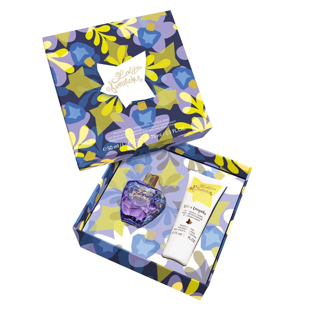 Set Lolita Lempicka:  Mon Premier Parfum, Eau De Parfum, For Women, 50 ml +  Mon Premier Parfum, Moisturizing, Body Milk, 75 ml - Feel You