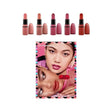 Mini Lipstick Kit Set MAC: Amplified, Matte, Cream Lipstick, You Can't Chili With Us, 1.8 g *Miniature + Amplified, Matte, Cream Lipstick, Double Date, 1.8 g *Miniature + Amplified, Matte, Cream Lipstick, Velvet Teddy, 1.8 g *Miniature + Amplified, Mat... - Feel You