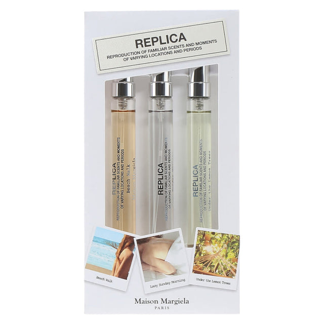 Set Maison Margiela: Beach Walk, Eau De Toilette, For Women, 10 ml + Bubble Bath, Eau De Toilette, For Women, 10 ml + When the Rain Stops, Eau De Toilette, For Women, 10 ml - Feel You