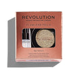 Set Makeup Revolution: Flawless Foils, Vegan, Eyeshadow Primer, 2 ml + Flawless Foils, Vegan, Eyeshadow Palette, Retreat, 2 g - Feel You