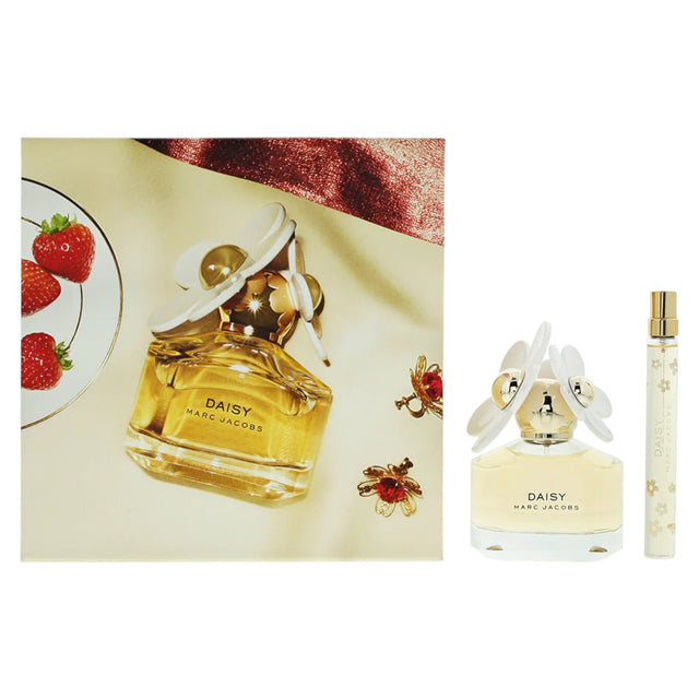 Set Marc Jacobs: Daisy, Eau De Toilette, For Women, 10 ml *Miniature + Daisy, Eau De Toilette, For Women, 50 ml - Feel You