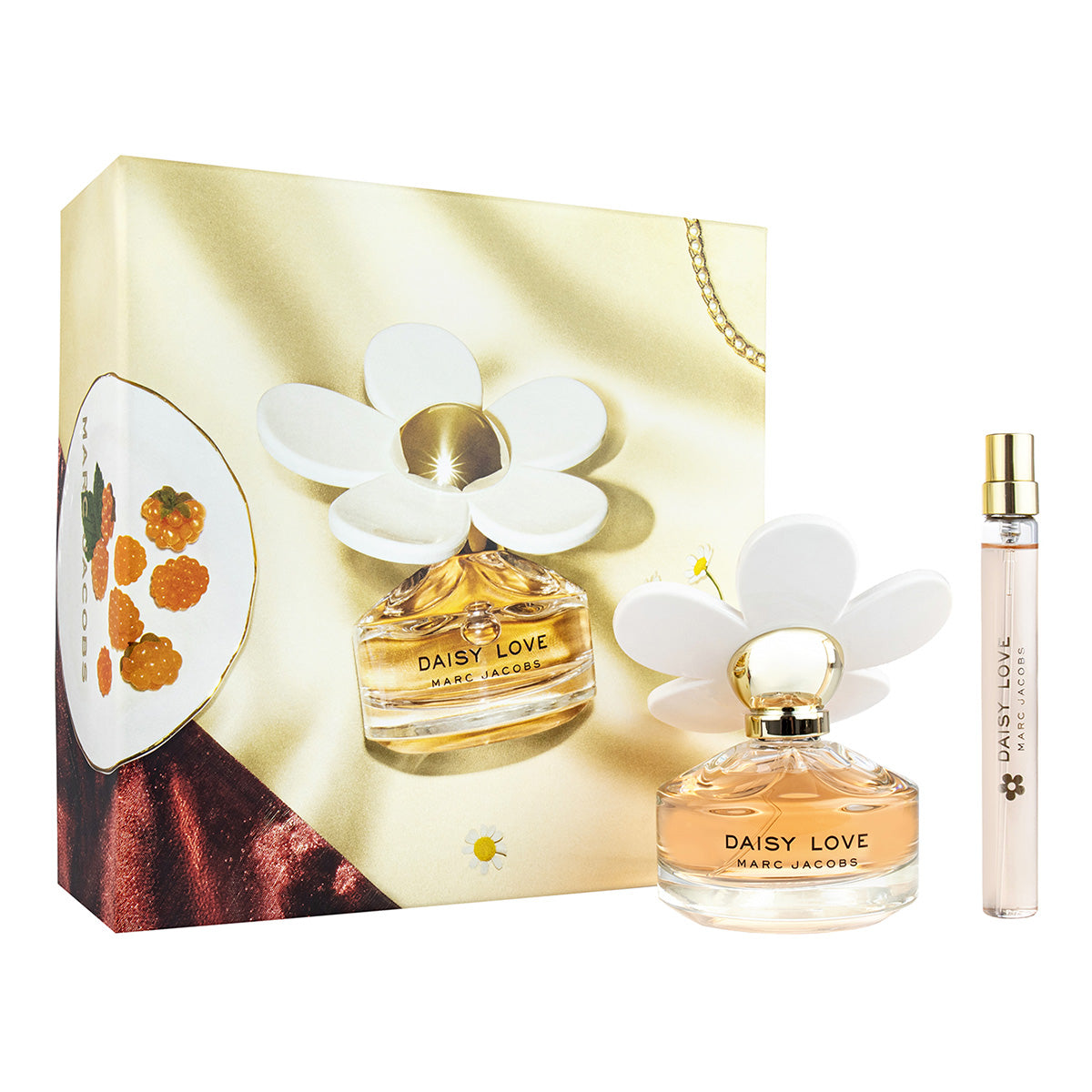 Set Marc Jacobs: Daisy Love, Eau De Toilette, For Women, 50 ml + Daisy Love, Eau De Toilette, For Women, 10 ml - Feel You
