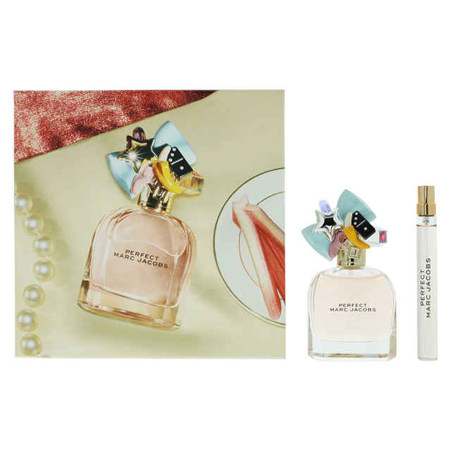 Set Marc Jacobs: Perfect, Eau De Parfum, For Women, 50 ml + Perfect, Eau De Parfum, For Women, 10 ml - Feel You