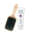 Set Marlies Moller: Marine Moisture, Scalp Brush + Daily Mild, Silicone Free, Hair Shampoo, Deep Cleansing, 100 ml - Feel You