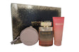 Set Michael Kors: Wonderlust, Eau De Parfum, For Women, 100 ml + Wonderlust, Moisturizing, Body Lotion, 100 ml + Wonderlust, GWP Textile Pouch, Pink - Feel You