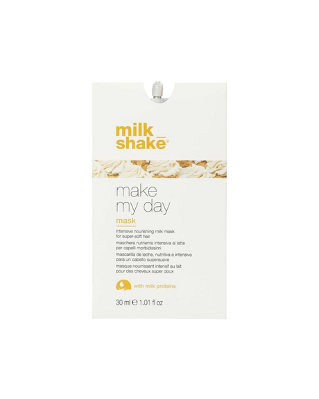 Set, Milk Shake, Make My Day, Hair Treatment Cream Mask, Deeply hydrating, 6 pcs, 30 ml - Feel You