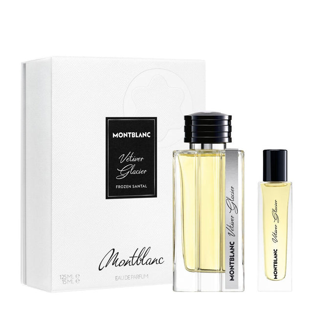 Set Montblanc: Vetiver Glacier, Eau De Parfum, For Men, 125 ml + Vetiver Glacier, Eau De Parfum, For Men, 15 ml - Feel You