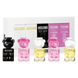 Set Moschino: Toy 2 Bubble Gum, Eau De Parfum, Unisex, 2 pcs, 5 ml + Toy 2, Eau De Parfum, Unisex, 2 pcs, 5 ml + Toy Boy, Eau De Parfum, Unisex, 5 ml - Feel You