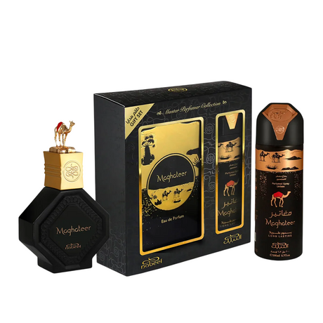 Set Nabeel: Maghateer, Eau De Parfum, For Men, 100 ml + Maghateer, Deodorant Spray, For Men, 100 ml - Feel You