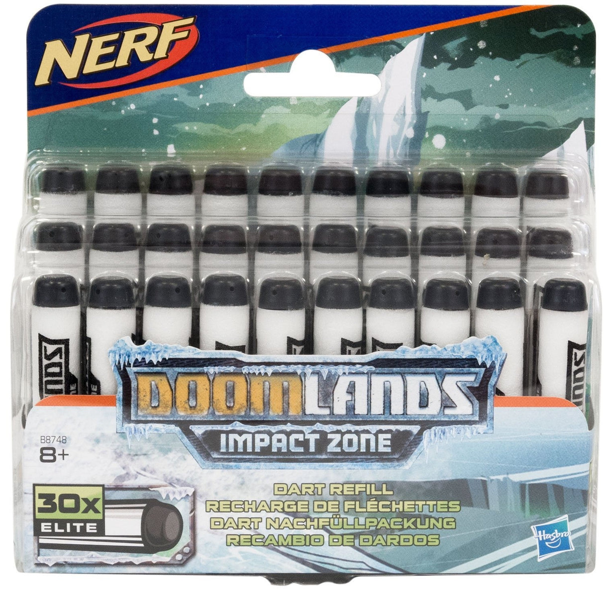 Set, Nerf, DoomLands Impact Zone, Refill, Darts, For Boys, 8+ years, 30 pcs - Feel You
