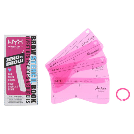 Set, Nyx, Zero To Brow, Shaping, Eyebrow Powder, 4 pcs pcs - Feel You