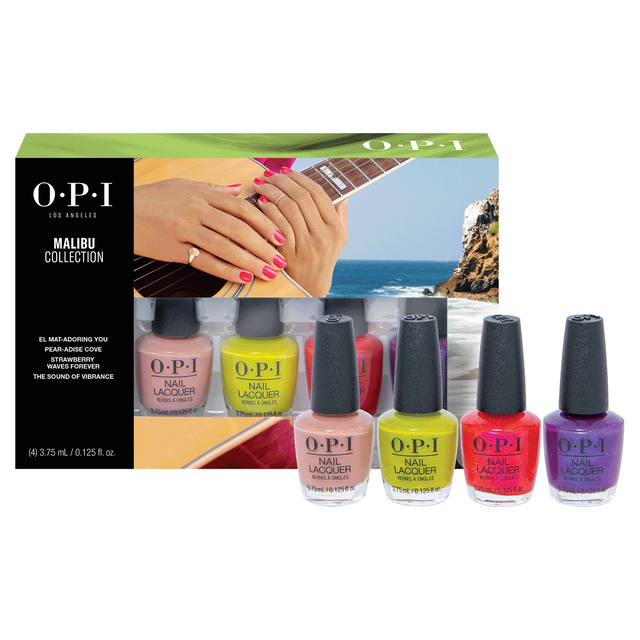Set, Opi, Malibu, Gel-Effect, Nail Polish, 4 pcs, 3.75 ml - Feel You