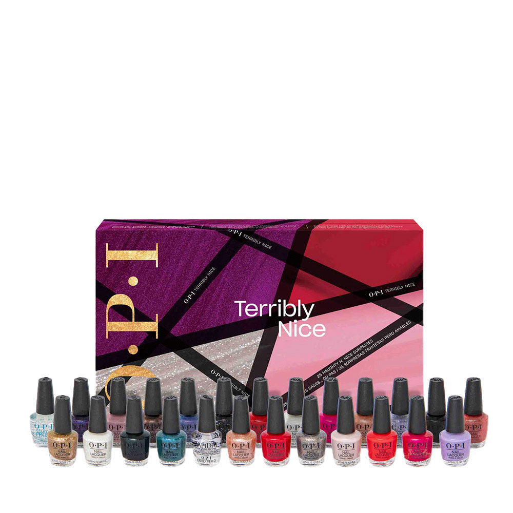 Set, Opi, Terribly Nice, Makeup, Advent Calendar, 25 pcs - Feel You