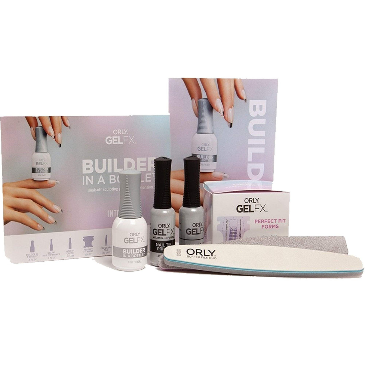 Set, Orly, Gelfx Builder In A Bottle Kit, Semi-Permanent Nail Polish, 8 pcs g - Feel You