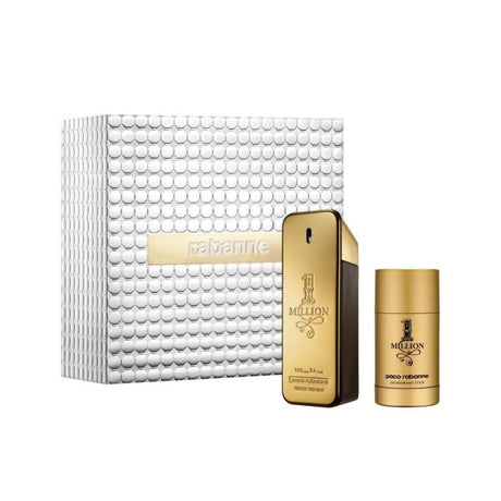 Set Paco Rabanne: 1 Million, Eau De Toilette, For Men, 100 ml + 1 Million, Deodorant Stick, For Men, 75 ml - Feel You