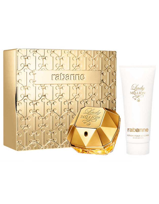 Set Paco Rabanne Lady Million Edp 80ml Body 100ml - Feel You