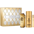 Set Paco Rabanne: Million Gold, Eau De Parfum, For Men, 100 ml + Million Gold, Eau De Parfum, For Men, 10 ml + 1 Million, Anti-Perspirant, Deodorant Spray, For Men, 150 ml - Feel You