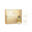 Set Paco Rabanne: Million Gold, Hydrating, Body Lotion, 100 ml + Million Gold, Eau De Parfum, For Women, Refillable, 50 ml - Feel You