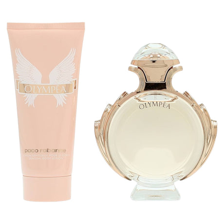 Set Paco Rabanne: Olympea, Eau De Parfum, For Women, 80 ml + Olympea, Body Lotion, 100 ml - Feel You