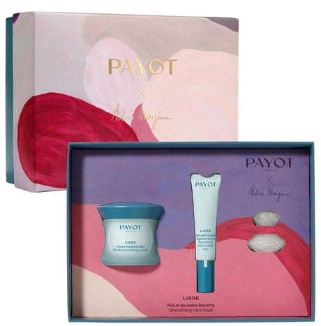 Set Payot: Lisse, Natural Ingredients, Anti-Wrinkle, Day, Cream, For Face, 50 ml + Lisse, Smoothing, Eye Cream, 15 ml + Gua Sha, White, Lifting, Face Massage Stone - Feel You