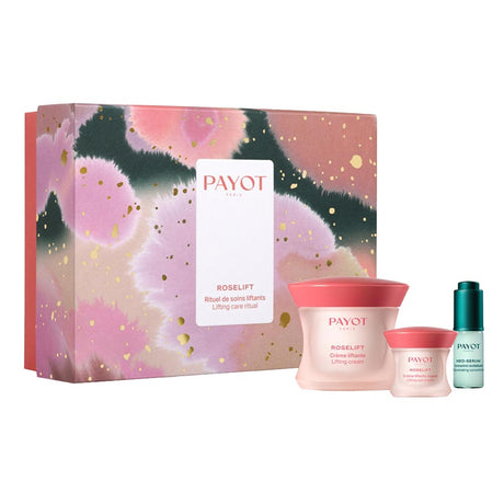 Set Payot: Roselift, Illuminating, Day, Cream, Face, 50 ml + Roselift, Lifting, Day, Eye Cream, 15 ml + Neo, Rejuvenating, Serum, For Face, 5 ml - Feel You