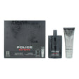 Set Police: Extreme, Eau De Toilette, For Men, 100 ml + Extreme, Shower Gel & Shampoo 2-In-1, 100 ml - Feel You