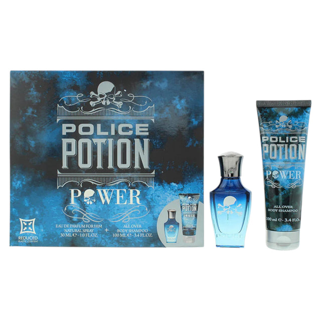 Set Police: Potion Power, Eau De Parfum, For Men, 30 ml + Potion Power, Hydrating, Body Lotion, 100 ml - Feel You